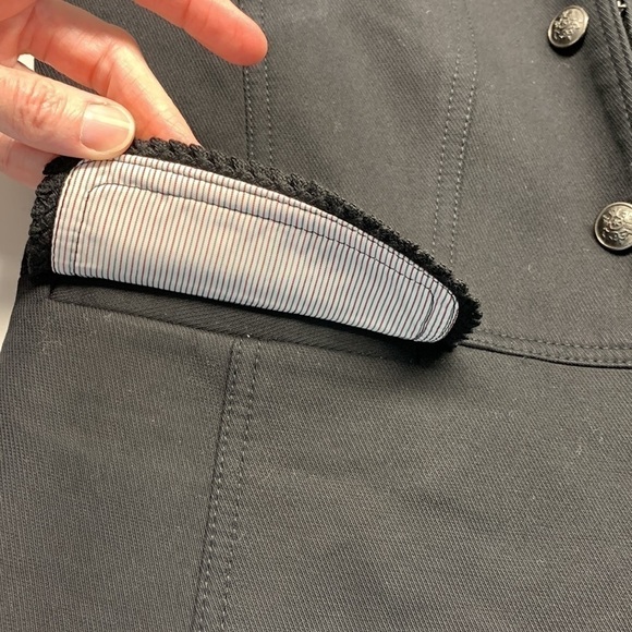 Talbots Black Button-Up Jacket - Picture 5 of 14